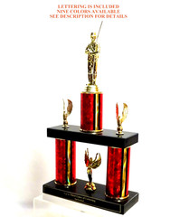 FISHING FISHERMAN BASS TROPHY 9 COLORS 2 POST