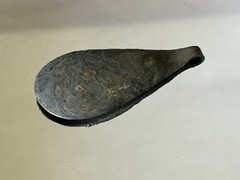 NICE AUTHENTIC PRE-COLUMBIAN SILVER TWEEZERS FROM PERU, INCA / MOCHE CULTURE