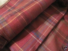 Longaberger~ Toboso Plaid Fabric Liner for Medium Market Basket New In Package