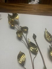 Homco Home Interiors Ivy Leaf Branch Wall Decor, Group Of 3