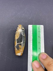 Beautiful Old Natural Jasper Stone Near Eastern Antique Beads From Asia