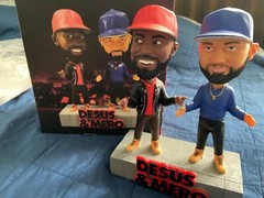 Desus & Mero Bobblehead Showtime