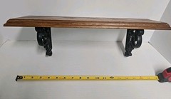 Vtg Home Interior Homco Wall Shelf#3288 Syroco/18″×5.5″×5.25″
