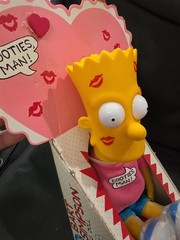 Vintage 1990’s “cooties man” Bart Simpson Valentines doll
