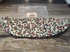 Longaberger Xmas Yuletide Treasures OE Holly Liner Item # 212617