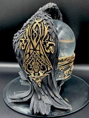 Nemesis Now Baphomet Antiquity Snow Globe 22.5cm Gothic Resin Glass Ornament