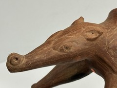 AUTHENTIC PRE-COLUMBIAN CHORRERA ANIMAL EFFIGY TRIPOD POTTERY BOWL, COSTA RICA