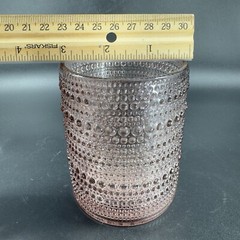 D&V By Fortessa Jupiter Double Old Fashion Glass 10oz Tumbler Set 2 Tumblers VTG