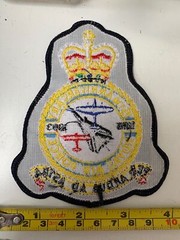 75th Anniversary of the RAF Royal Air Force Patch 1918-1993