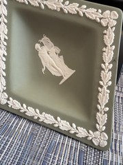 Wedgewood Jasper Vase And Plate Small Plate