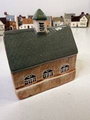 Mudlen End Studio Felsham Suffolk Pottery Miniature House Cottage School/ Church