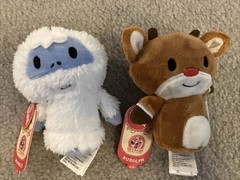 NEW Hallmark Itty Bittys Rudolph the Red Nosed Reindeer Bumble 50 Years Plush
