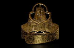 Authentic Ancient Egyptian Antiquities Pharaonic crown Artifact figure BC