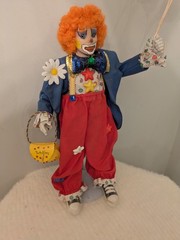Vtg Gorgeous 1970’S-1980’S Danbury Mint Twinkles The Circus Porcelain Clown