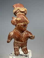 Pre-Columbian West Mexico Jalisco Terracotta Female Figure ca. 300 BCE-300 CE