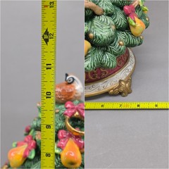 Fitz & Floyd 12 Days Christmas Five Golden Rings Lidded Limited Edition 2000