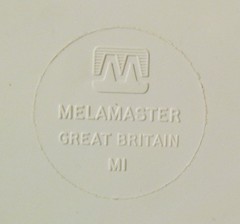 Melamaster Great Britain small melamine tray, London subways, 5 7/8” X 4 1/8”