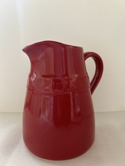 Longaberger Red Pitcher