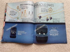 Vintage AVON 1980 SALES CATALOG BROCHURE (Campaign 11) ~ Large Format/ No Label