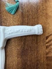 Belleek St Brigid’s Day Cross Ireland Wall Hanging Ornament Shamrock Signed