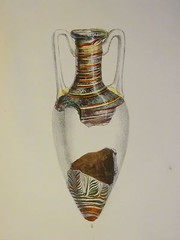 Antiquities Archaeology Glass Antique Lithograph Froehner Wilhelm 1903 Print 14