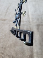 Vintage Wall Hook Bremen Town Musicians Cast Aluminum USSR 8 Hooks 1970s