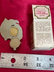 VTG Avon Fragrance Glace Pin Pal – Puppy Love 1975 In Box