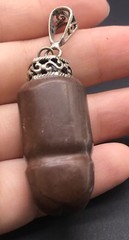 Near Eastern Antiquités Jasper Stone Craving In Form Of A Human Phallus Penis Am