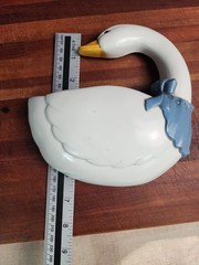 2 Vintage 1987 HOMCO Burwood Country Geese Wall Pockets County Farmhouse 80s