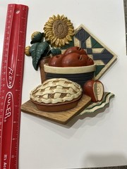 Vintage Home Interiors Kitchen Wall Decor Plaques USA Country Kitchen Theme