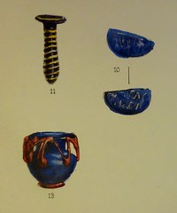 Antiquities Archaeology Glass Antique Lithograph Froehner Wilhelm 1903 Print 14