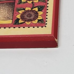 Mary Engelbreit Art Wall Plaque Colorplak THE HAND OF AN OLD FRIEND Sunflowers