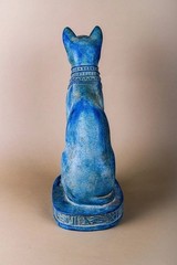 EGYPTIAN ARTIFACTS A RARE AUTHENTIC PHARAONIC CAT FIGURINE OF GODDESS BASTET BC