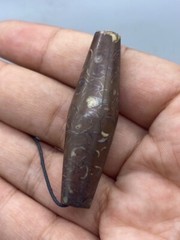 Rare Authentic Old Beautiful Natural Jasper Stone Margarita Bactrian Bead