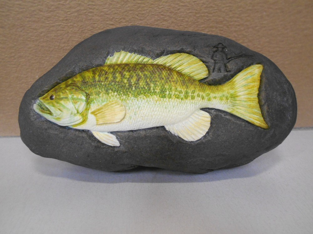 Bob Olszewski Bass Natures Canvas Collectable Trinket Box