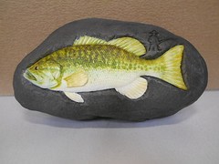 Bob Olszewski Bass Natures Canvas Collectable Trinket Box