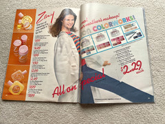 Vintage AVON 1980 SALES CATALOG BROCHURE (Campaign 9) ~ Large Format/ No Label