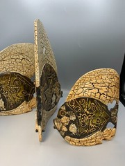 Set 3 free standing fish decor pieces – unbranded made in Indonesia