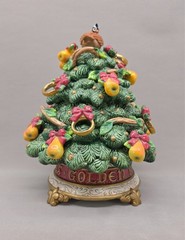Fitz & Floyd 12 Days Christmas Five Golden Rings Lidded Limited Edition 2000