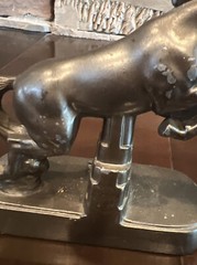 Nuart Creations Jumping Horse Cast Metal Bookends Art Deco Pair Book End