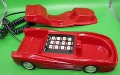 DAILFONE FERRARI TESTAROSSA LANDLINE TELEPHONE NO BOX (READ)