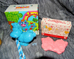 Lot of 8 Vintage Avon Bathroom Bubble Bath, Soap, and Kids Items Pluto, Dinosaur