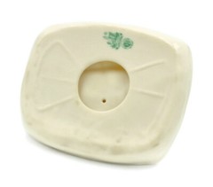 Vintage Belleek Boxer Dog Figurine, Parian Porcelain Hallmark, 6th Mark Ireland