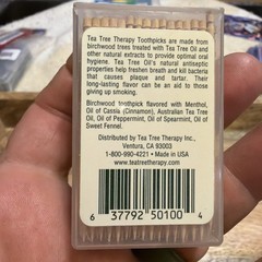 Supreme Tea Tree Oil Toothpicks *sealed*