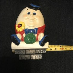 Vintage Burwood Productions Humpty Dumpty Wall Plaques #3220