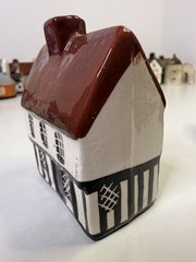 Mudlen End Studio Felsham Suffolk Pottery Miniature House Cottage #16 Red Roof