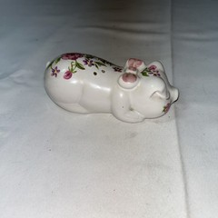 Vintage Avon 1978 Ceramarte Brazil “Pampered Piglet” potpourri holder