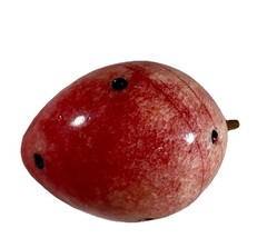Italian Alabaster Polished Marble Stone Fruit Prickly Pear Cactus MCM