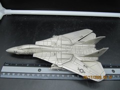 Pewter McDonnell Douglas F-14 Fighter Jet 1:146 Scale