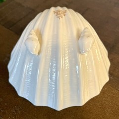 BELLEEK Ireland Porcelain Neptune Shell Small Trinket Dish 7th Mark